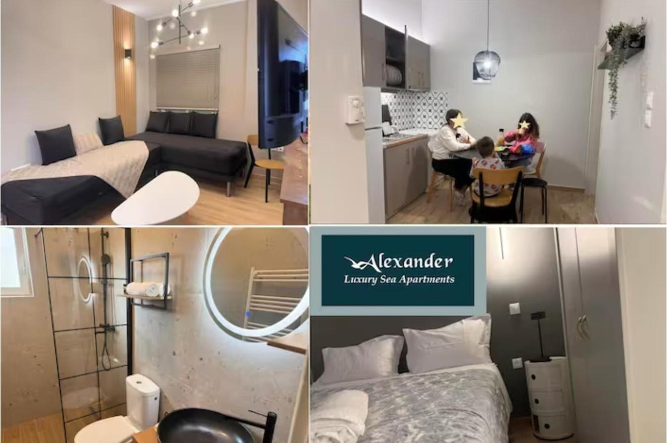 Alexander Luxury Sea Apartments Nea Chili Exterior foto